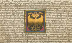 Фридрих III. герб города Вена в 1461