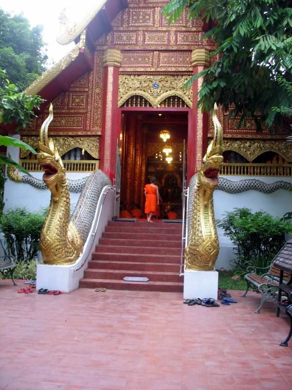 Северный Таиланд - Ланна. Фрески Храма  Wat Phra That Doi Suthep