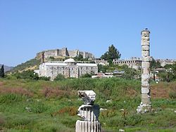 Руины якобы храма Артемиды в Эфесе