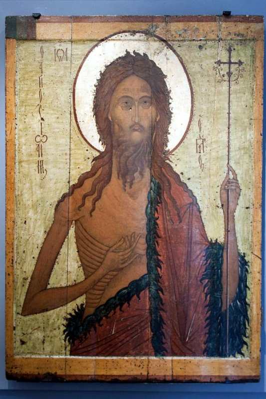Иоанн Предтеча с процветшим крестом. Ярославль